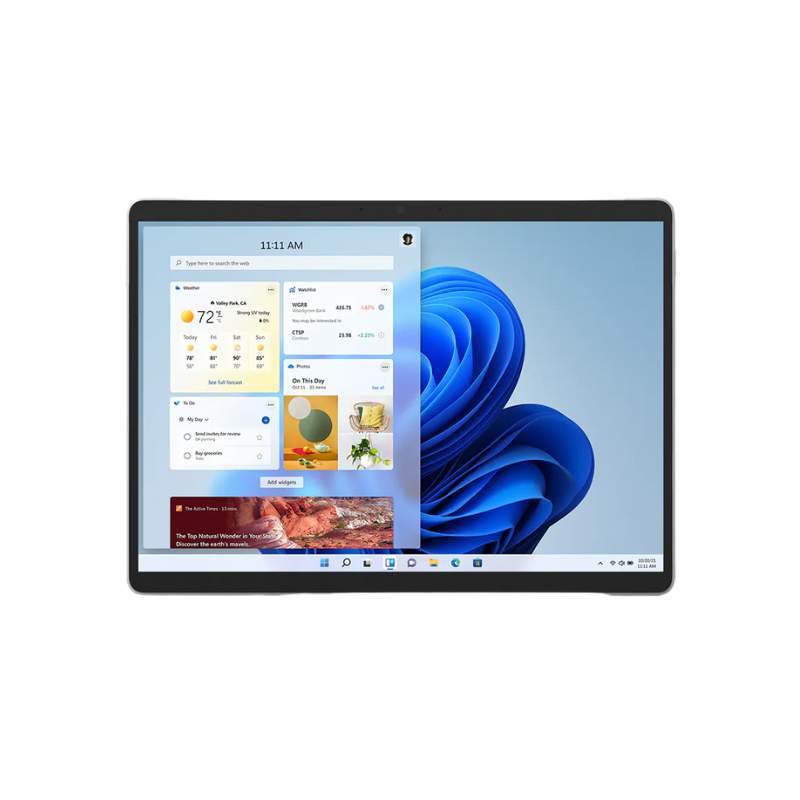 โน๊ตบุ๊ค 2 in 1 Microsoft Surface Pro 8 i5/8/128 Notebook Platinum