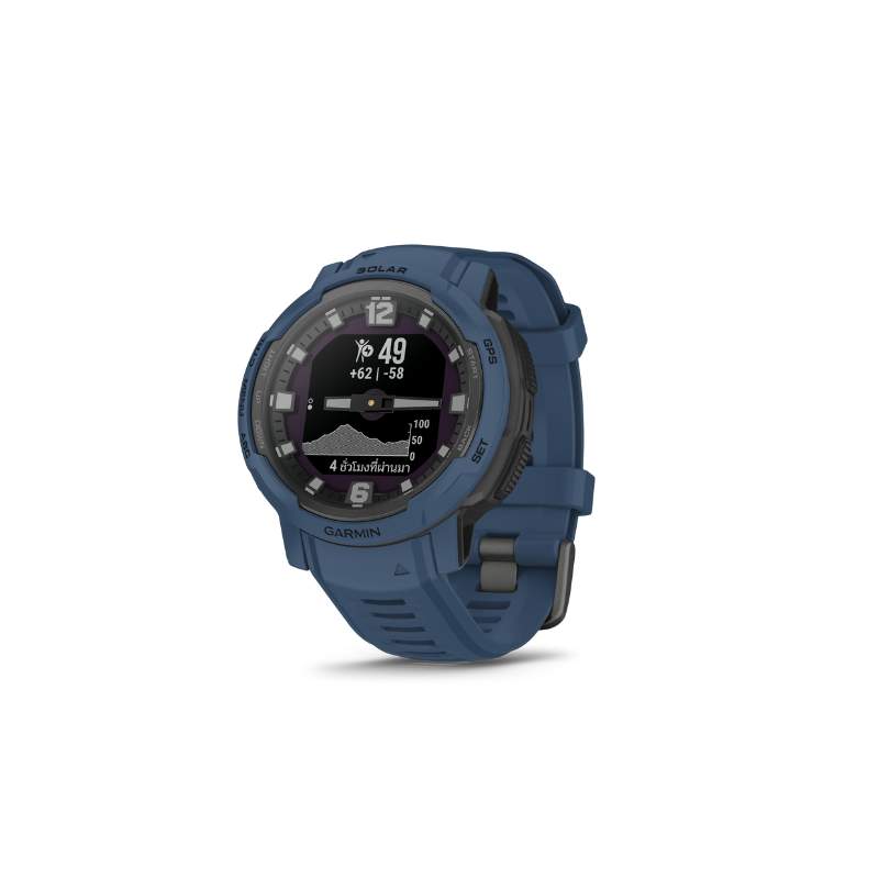 นาฬิกา Garmin Instinct Crossover Solar Smart Watch Tidel Blue