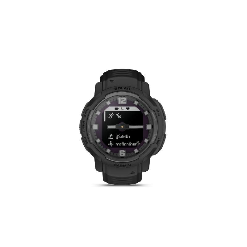 นาฬิกา Garmin Instinct Crossover Solar-Tactical Smart Watch Black 2