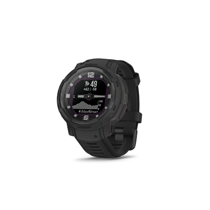 นาฬิกา Garmin Instinct Crossover Solar-Tactical Smart Watch Black