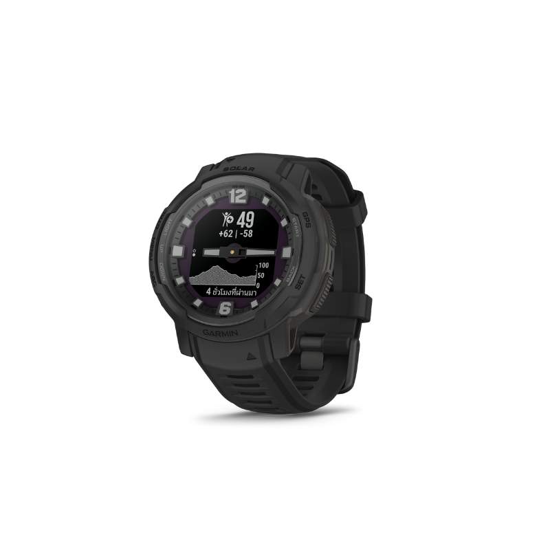 นาฬิกา Garmin Instinct Crossover Solar-Tactical Smart Watch Black 3