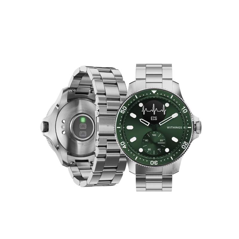 นาฬิกา Withings ScanWatch Horizon Hybrid Smartwatch Green