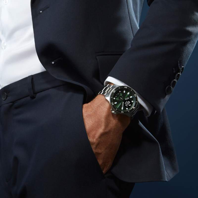 นาฬิกา Withings ScanWatch Horizon Hybrid Smartwatch Green