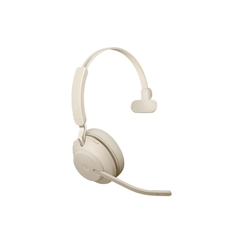 หูฟัง Jabra Evolve2 65 Call Center Headset Beige MS Mono USB-C