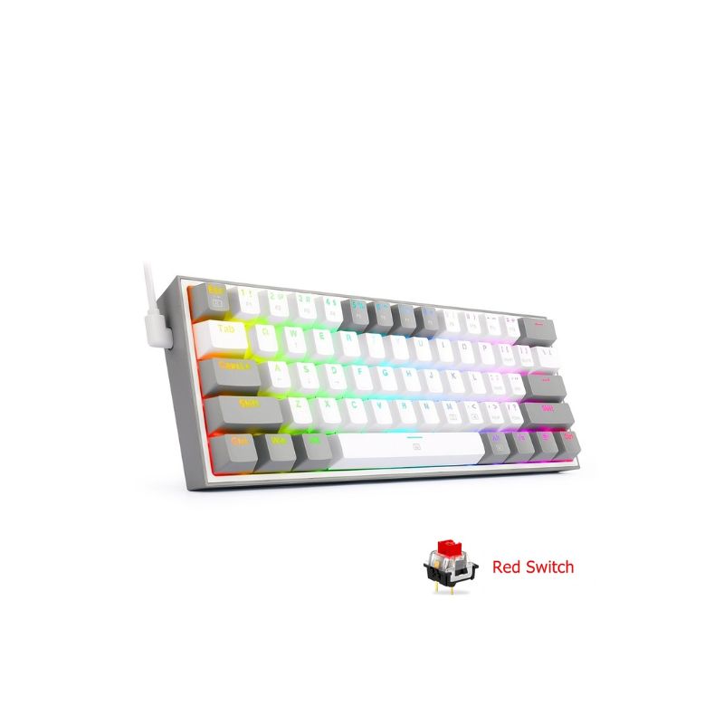 คีย์บอร์ด Redragon K617 Fizz Mechanical Gaming Keyboard (EN/TH)
