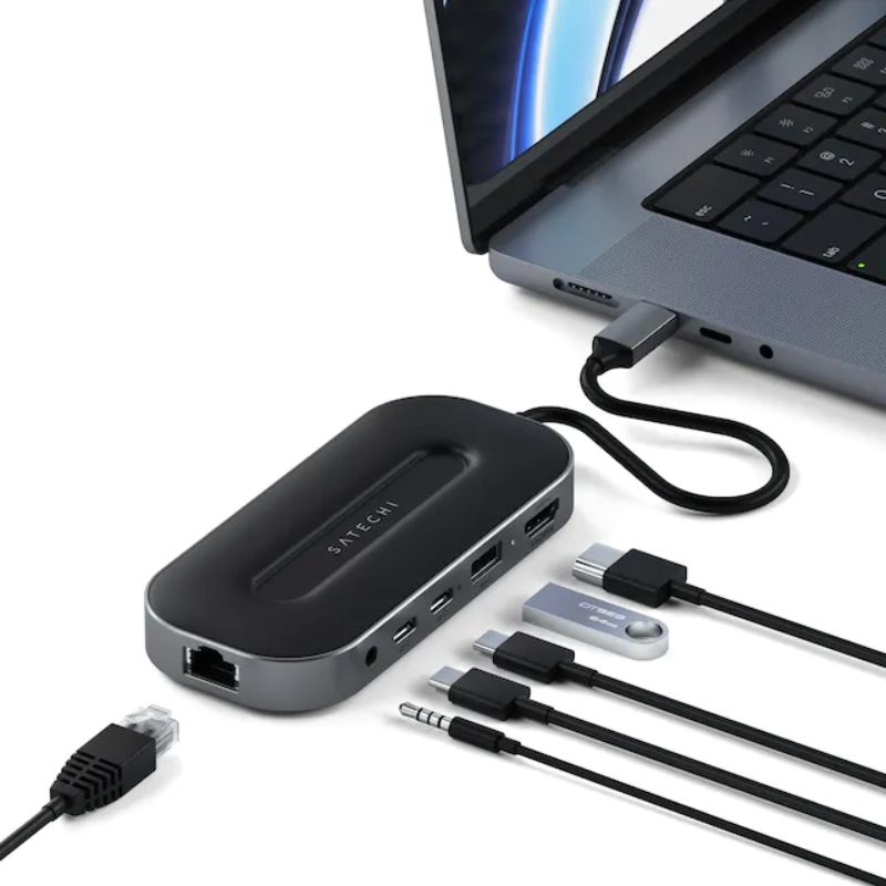 ตัวแปลง Satechi USB4 Multiport with 2.5G Ethernet USB-C Hub 4