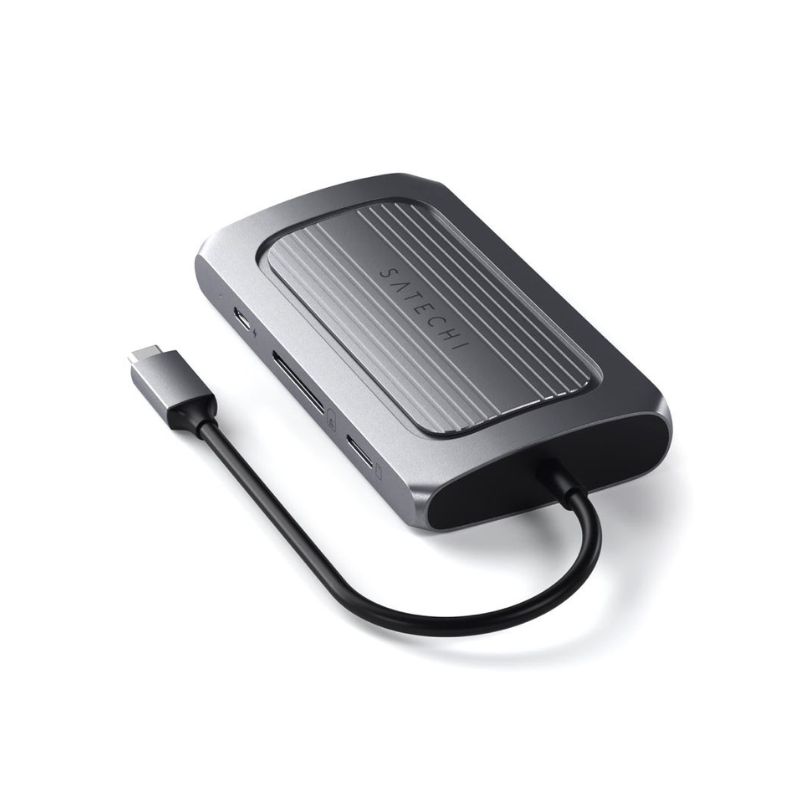 ตัวแปลง Satechi USB4 Multiport with 8K HDMI USB-C Hub Space Gray