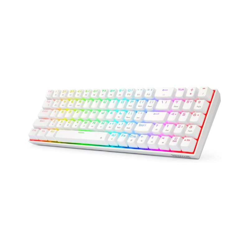 คีย์บอร์ด Redragon K627 Zed Pro Wireless Mechanical Gaming Keyboard (EN/TH) White + Blue Switch
