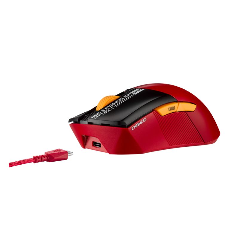 เมาส์ Asus ROG Gladius III AimPoint EVA-02 Edition Wireless Gaming Mouse