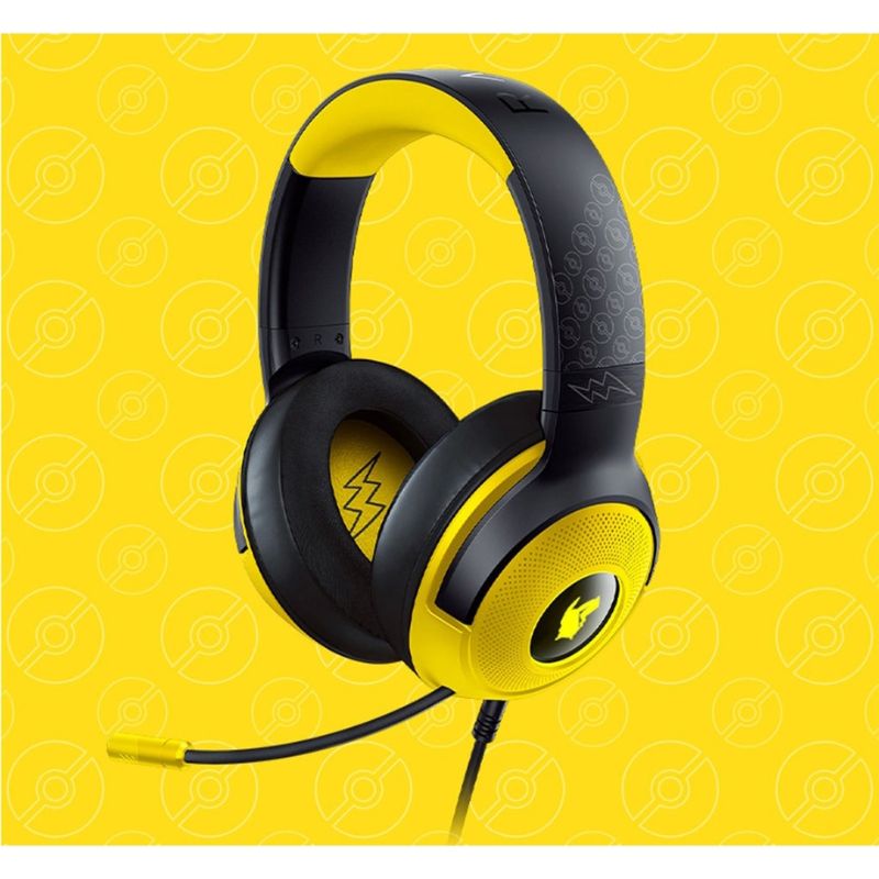 razer-kraken-v3-x-pokemon-edition-gaming-headset-front-left-yellow-background