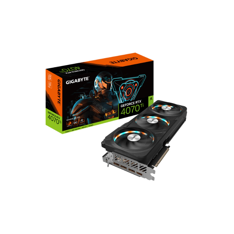 การ์ดจอ Gigabyte GeForce RTX 4070 Ti GAMING OC 12GB GDDR6X 192 Bit VGA