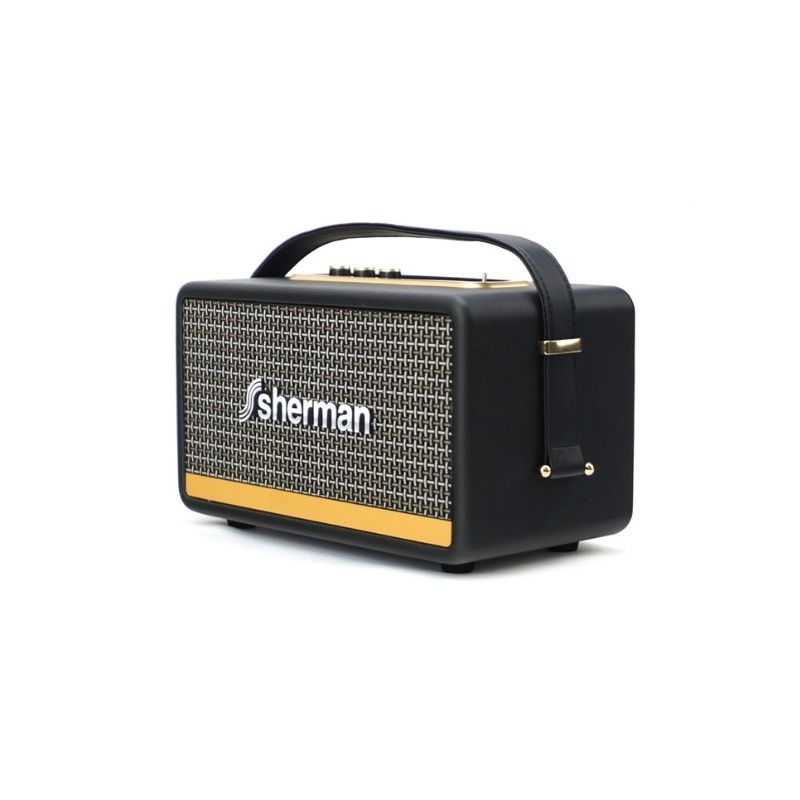 ลำโพง Sherman SB-22B2B+ Portable Speaker Black