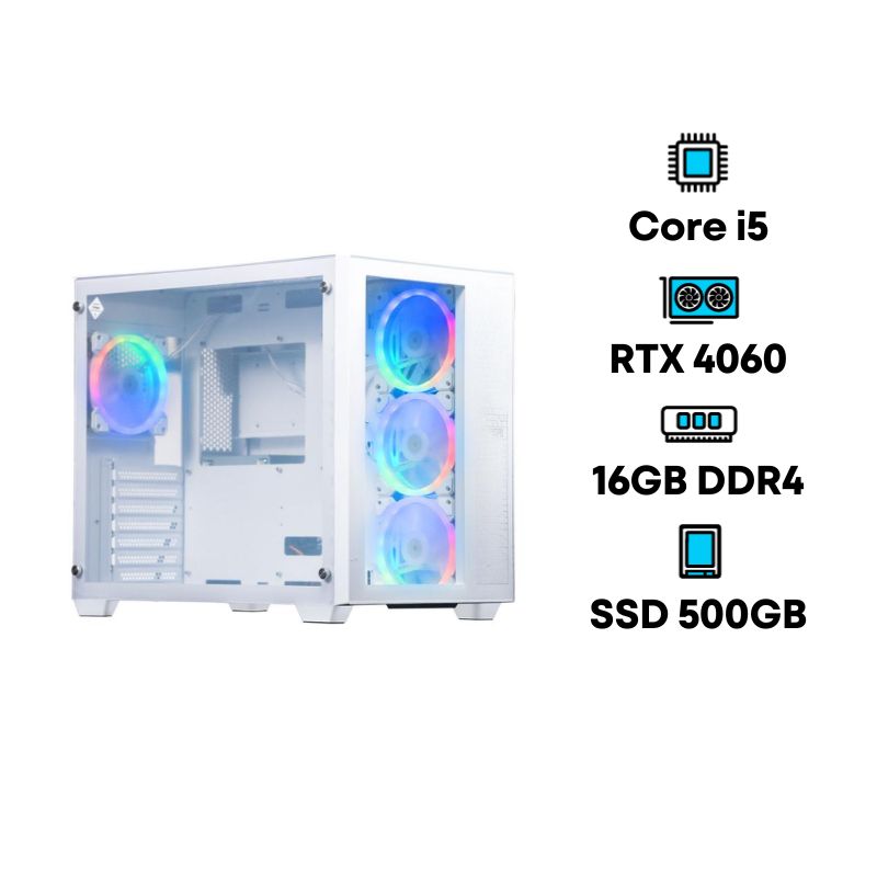 iHAVECPU x Mercular Intel Core i5-13400F RTX 4060 Play Set 46 Computer Set