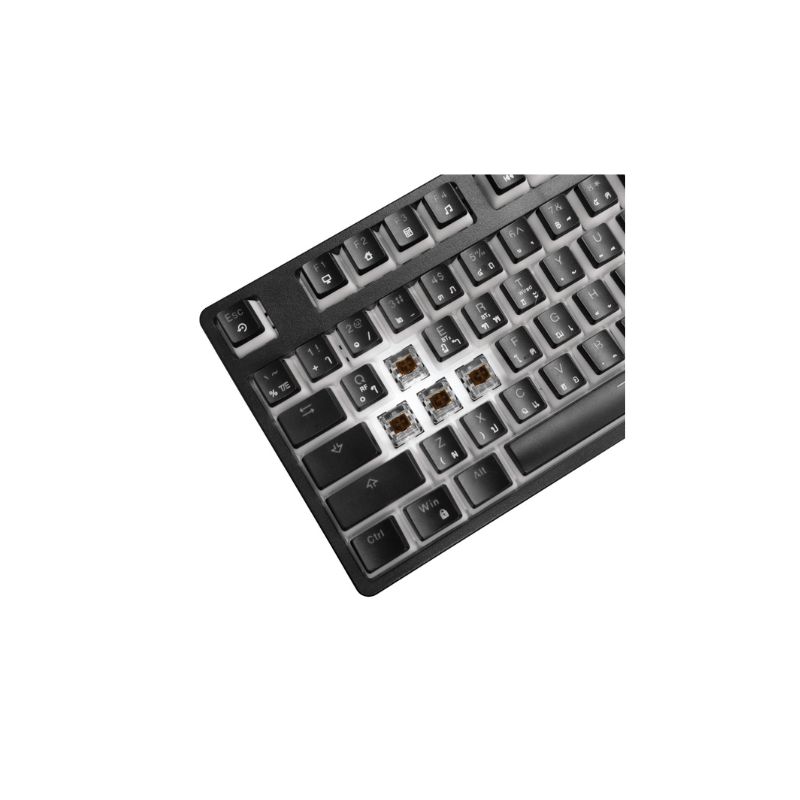 คีย์บอร์ด Signo KB-752 MEZZON Wireless Mechanical Gaming Keyboard (EN/TH) Black + Brown Switch