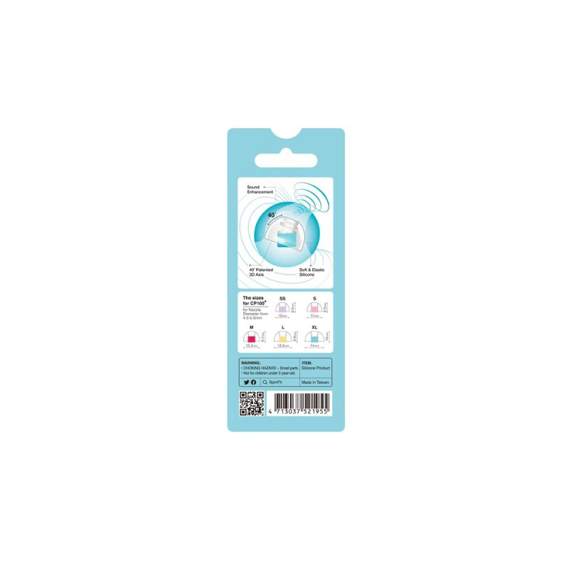 จุกหูฟัง SpinFit CP100+ V2 Eartip Size XL 2 Pairs