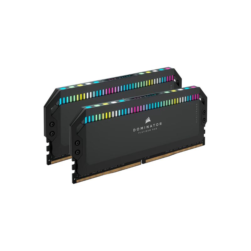 Corsair Dominator Platinum RGB 32 GB (4 x 8 GB) DDR4 3200 MHz C16, dynamische LED-verlichting, RGB-geheugenkit, zwart