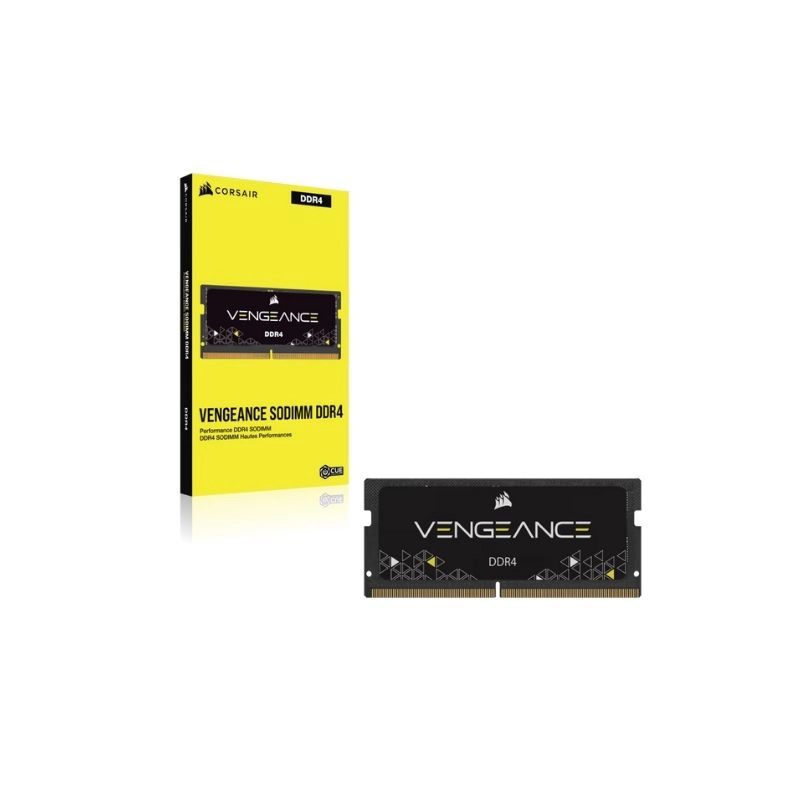 แรม Corsair VENGEANCE DDR4 SODIMM 8GB 3200MHz Notebook Ram Black