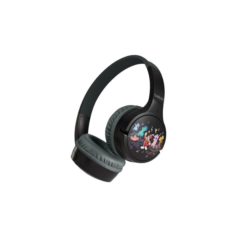 belkin-soundform-mini-disney-collection-wireless-on-ear-headphone-musical-black-upper-left-view