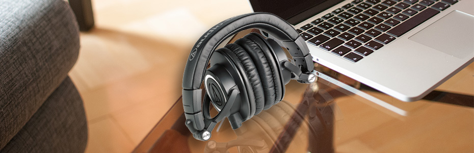 Audio-Technica-ATH-M50x หูฟัง Audio-Technica ATH-M50x Headphone