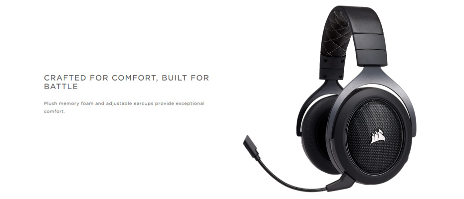 hs70-01 หูฟังไร้สาย Corsair HS70 Wireless Gaming Headset ราคา