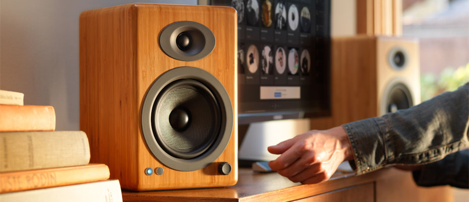 a5+-w-02 ลำโพง Audioengine A5+ Wireless Speaker ซื้อ