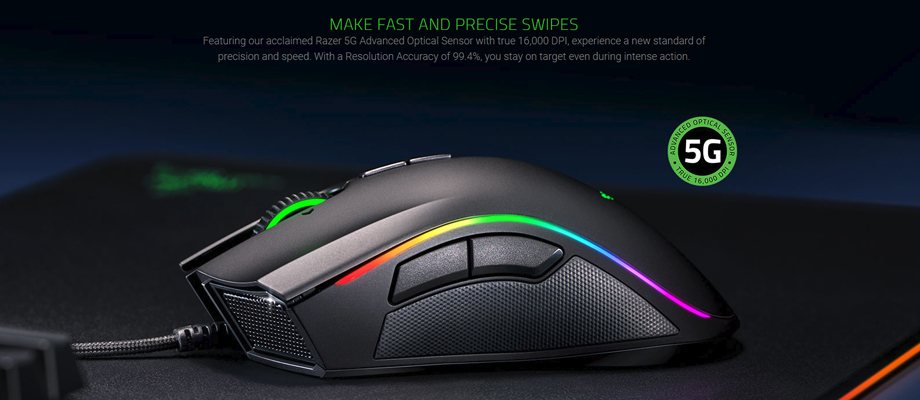 Razer Mamba Elite Pro Highlight 2 Razer Mamba Elite Pro ไฮไลท์
