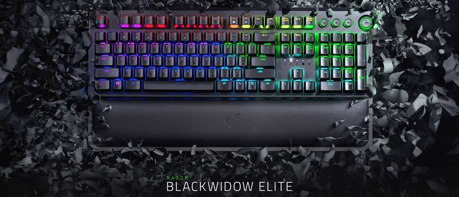 bw-elite-01 คีย์บอร์ด Razer Blackwidow Elite Mechanical Keyboard Green SW (TH) ราคา
