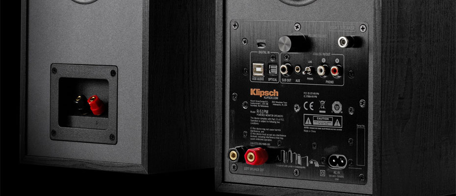 r-41-02 ลำโพง Klipsch R-41PM Powered Speaker ซื้อ