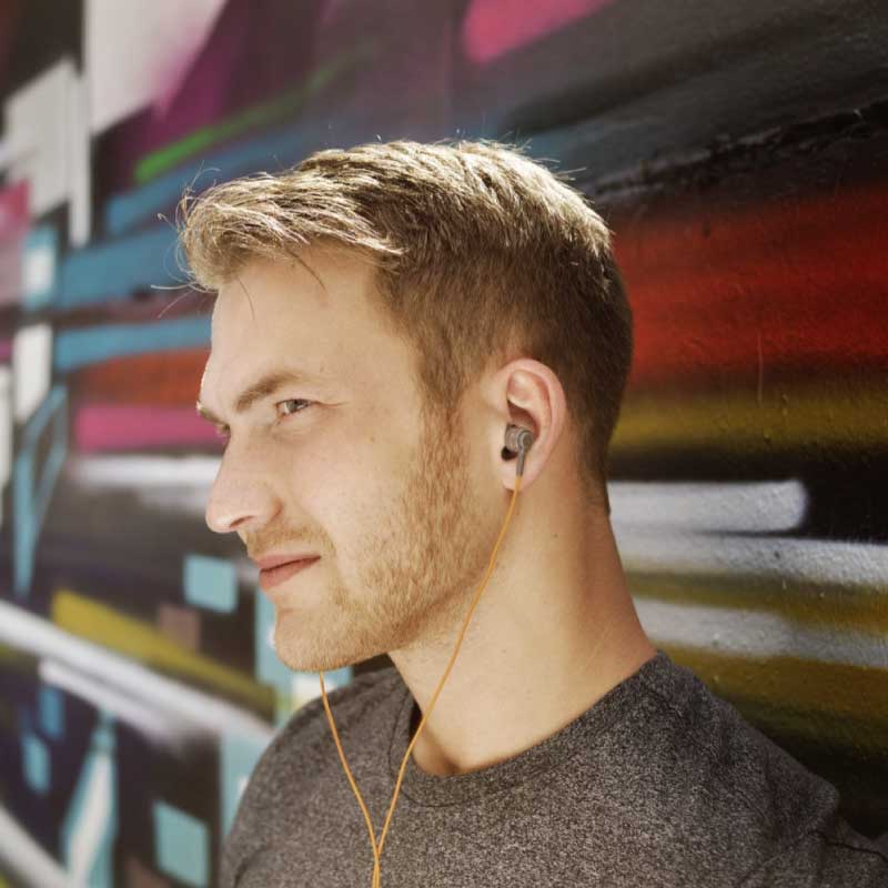 หูฟัง Soundmagic ES18 In-Ear Orange