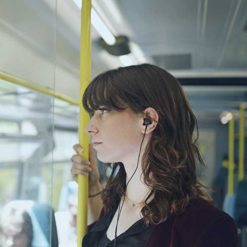 หูฟัง Soundmagic ES20 In-Ear Black