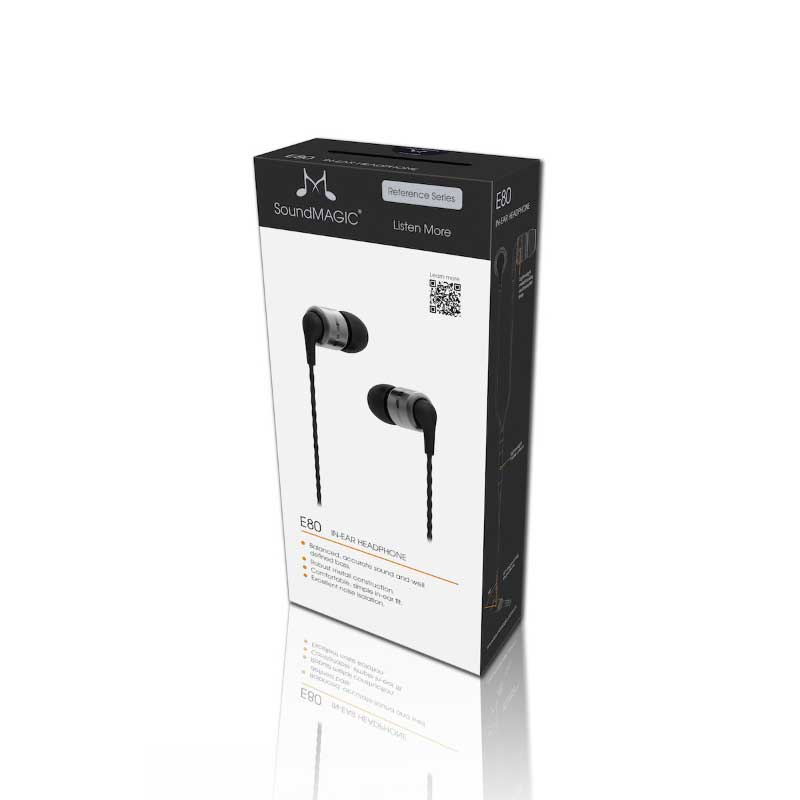 หูฟัง Soundmagic E80 In-Ear Black 3