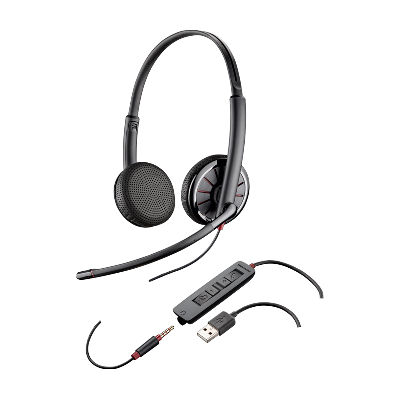 หูฟัง Plantronics Blackwire C325.1-M Headset หูฟัง Plantronics Blackwire C325.1-M Headset