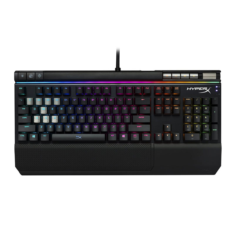 คีย์บอร์ด HyperX Alloy Elite RGB Mechanical Keyboard Brown Switch คีย์บอร์ด HyperX Alloy Elite RGB Mechanical Keyboard Brown Switch