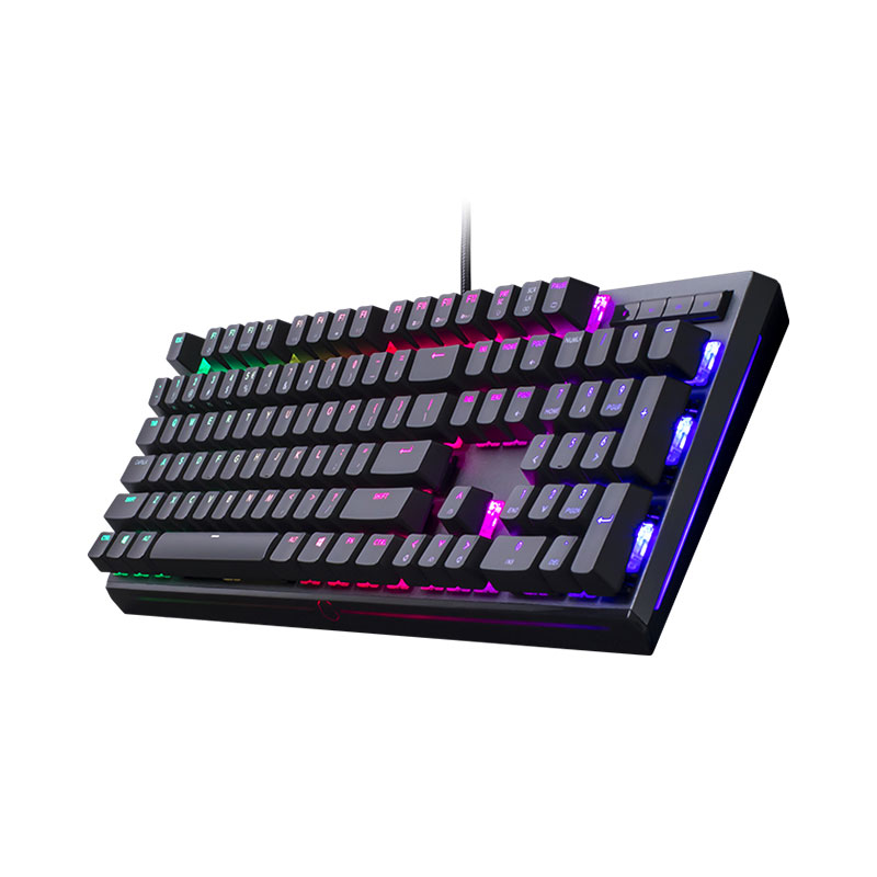 คีย์บอร์ด Cooler Master MK750 RGB Mechanical Keyboard Cherry MX Red คีย์บอร์ด Cooler Master MK750 RGB Mechanical Keyboard Cherry MX Red