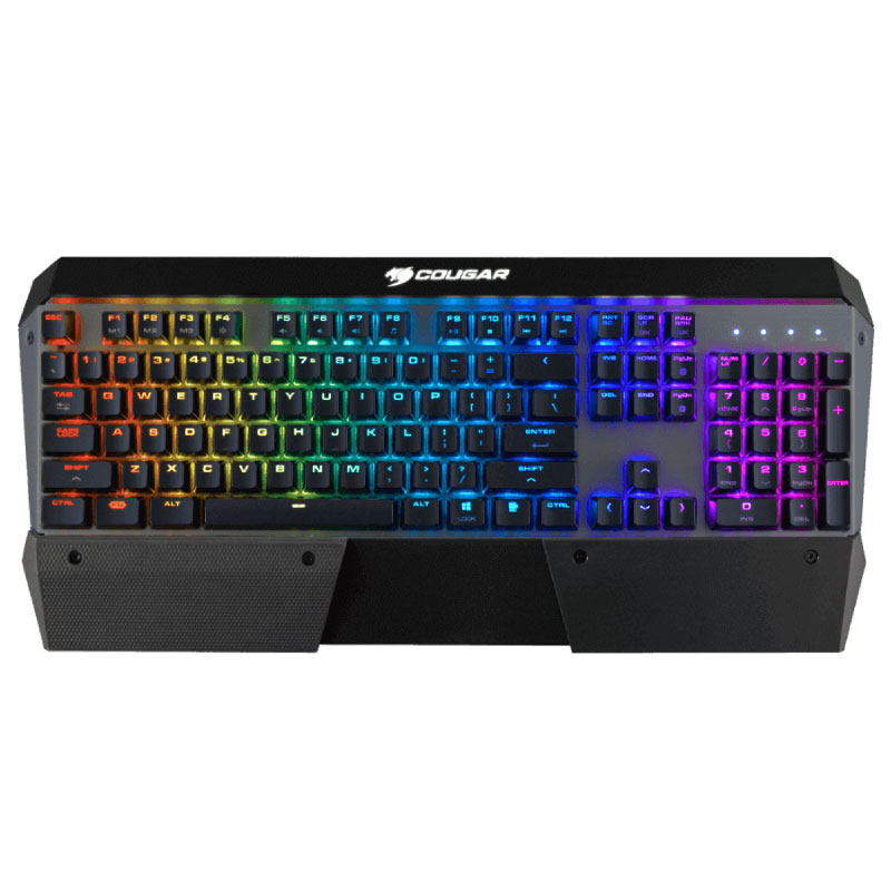 คีย์บอร์ด Cougar ATTACK X3 RGB Speedy Mechanical Keyboard Cherry MX Blue Switches คีย์บอร์ด Cougar ATTACK X3 RGB Speedy Mechanical Keyboard Cherry MX Blue Switches