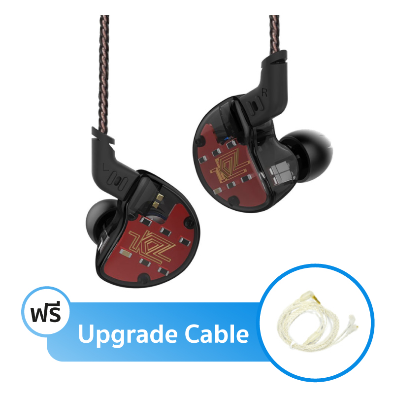 หูฟัง KZ ZS10 In-ear + สายอัพเกรด หูฟัง KZ ZS10 In-ear + สายอัพเกรด
