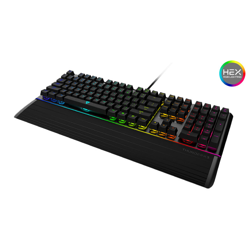 คีย์บอร์ด ThunderX3 AK7 HEX Mechanical Keyboard Blue Switch คีย์บอร์ด ThunderX3 AK7 HEX Mechanical Keyboard Blue Switch