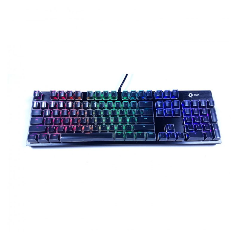 คีย์บอร์ด OKER K87 RGB Mechanical Keyboard คีย์บอร์ด OKER K87 RGB Mechanical Keyboard