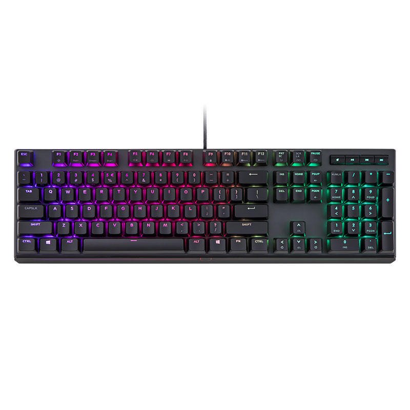 คีย์บอร์ด Cooler Master MK750 RGB Mechanical Keyboard Cherry MX Red (TH) คีย์บอร์ด Cooler Master MK750 RGB Mechanical Keyboard Cherry MX Red (TH)