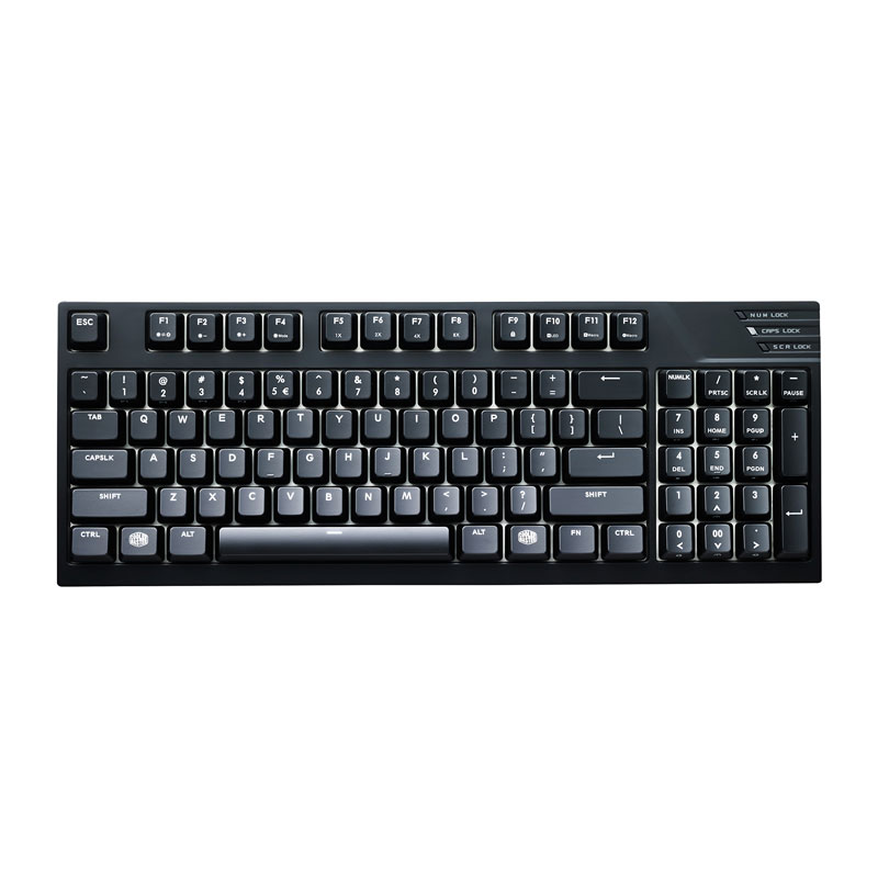 คีย์บอร์ด Cooler Master Masterkeys Pro M White Mechanical Keyboard Cherry MX Blue คีย์บอร์ด Cooler Master Masterkeys Pro M White Mechanical Keyboard Cherry MX Blue