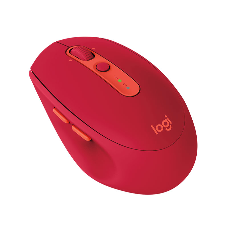 เมาส์ไร้สาย Logitech M590 Multi-Device Silent Wireless Mouse Red
