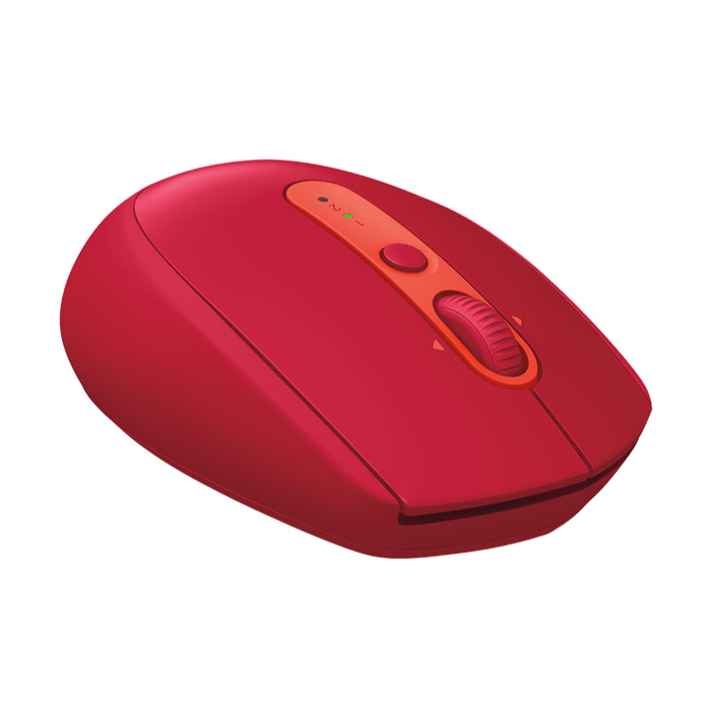เมาส์ไร้สาย Logitech M590 Multi-Device Silent Wireless Mouse Red