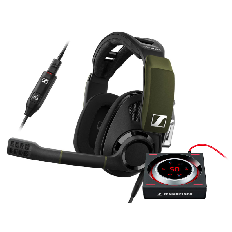 ชุดหูฟังเล่นเกม Sennheiser GSP 550 + GSX 1000 ชุดหูฟังเล่นเกม Sennheiser GSP 550 + GSX 1000