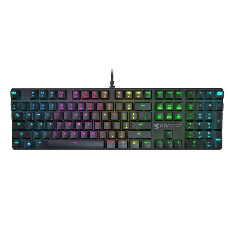 คีย์บอร์ด Roccat Suora FX Minimalist RGB Mechanical Keyboard Blue SW (TH) คีย์บอร์ด Roccat Suora FX Minimalist RGB Mechanical Keyboard Blue SW (TH)