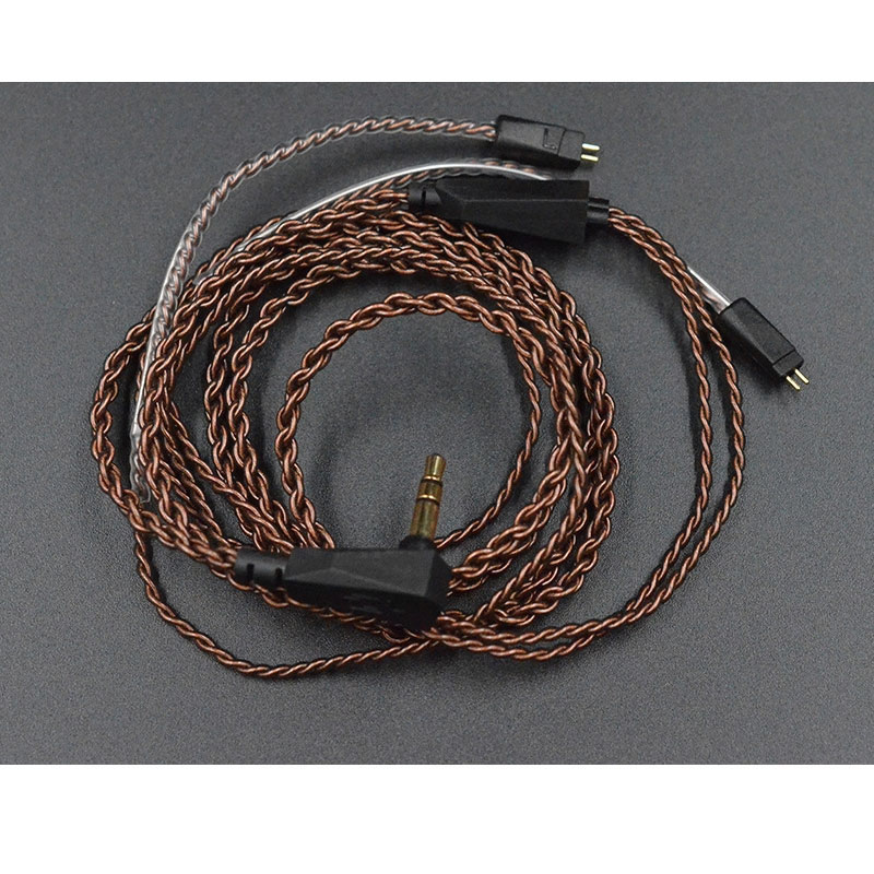 สายอัพเกรด KZ Copper สายถัก ขั้ว 2 pin ขั้ว A สำหรับZS3 / ZS4 /ZS5 /ZS6 / ZS7 / ED16 / ZSA สายอัพเกรด KZ Copper สายถัก ขั้ว 2 pin ขั้ว A สำหรับZS3 / ZS4 /ZS5 /ZS6 / ZS7 / ED16 / ZSA
