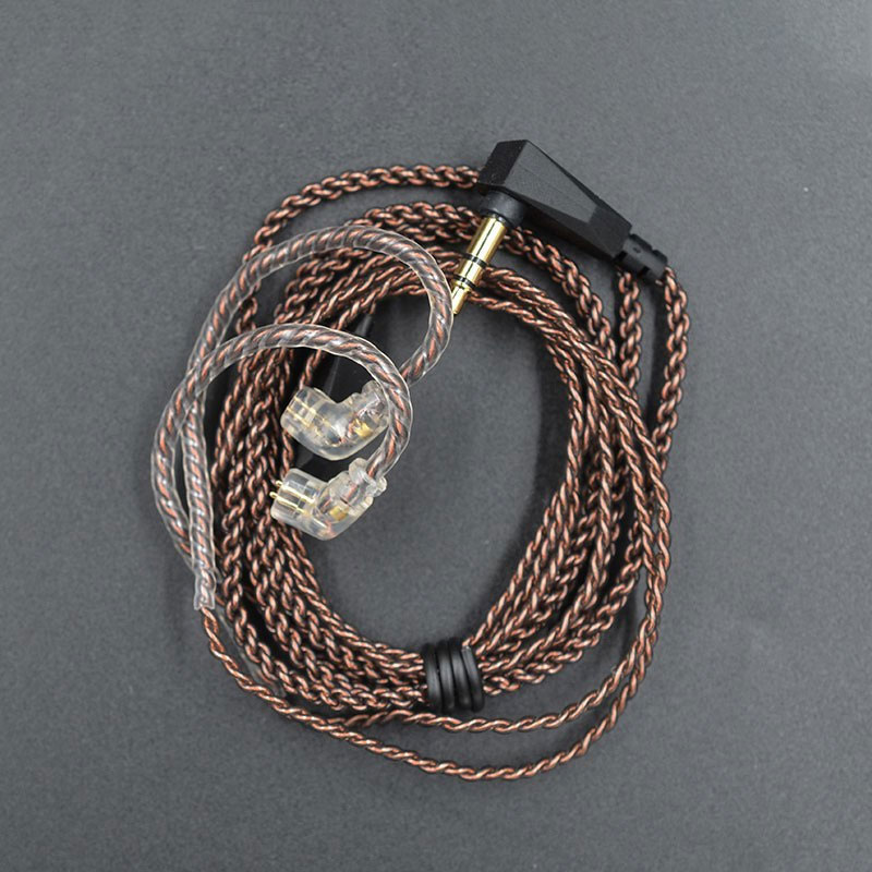 สายอัพเกรด KZ Copper สายถัก ขั้ว 2 pin ขั้ว C สำหรับZSN , ZSN PRO , ZS10 PRO สายอัพเกรด KZ Copper สายถัก ขั้ว 2 pin ขั้ว C สำหรับZSN , ZSN PRO , ZS10 PRO