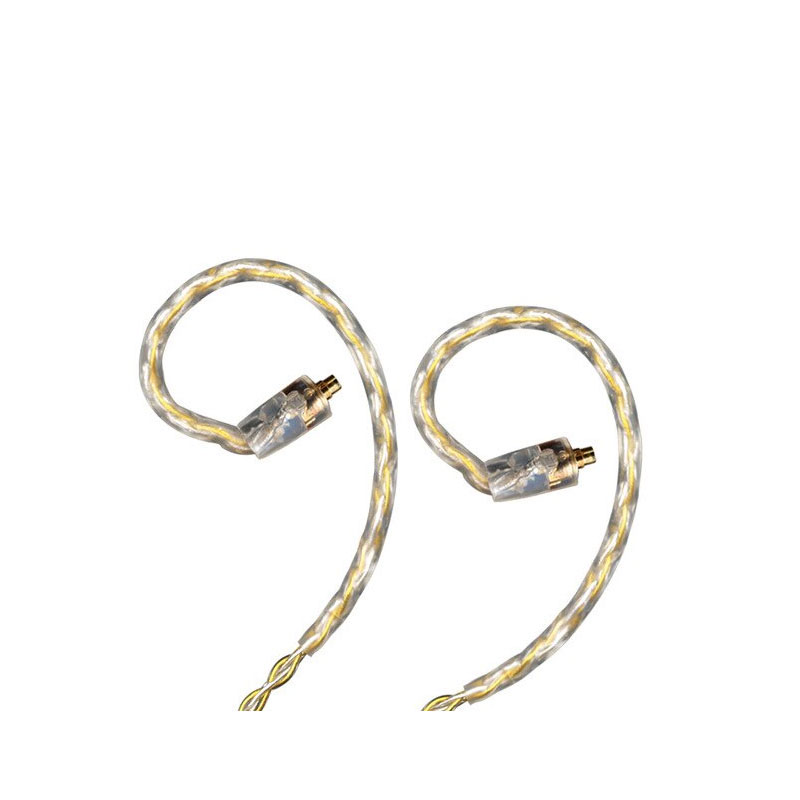 สายอัพเกรด KZ Goldsilver cable สายอัพเกรด KZ Goldsilver cable