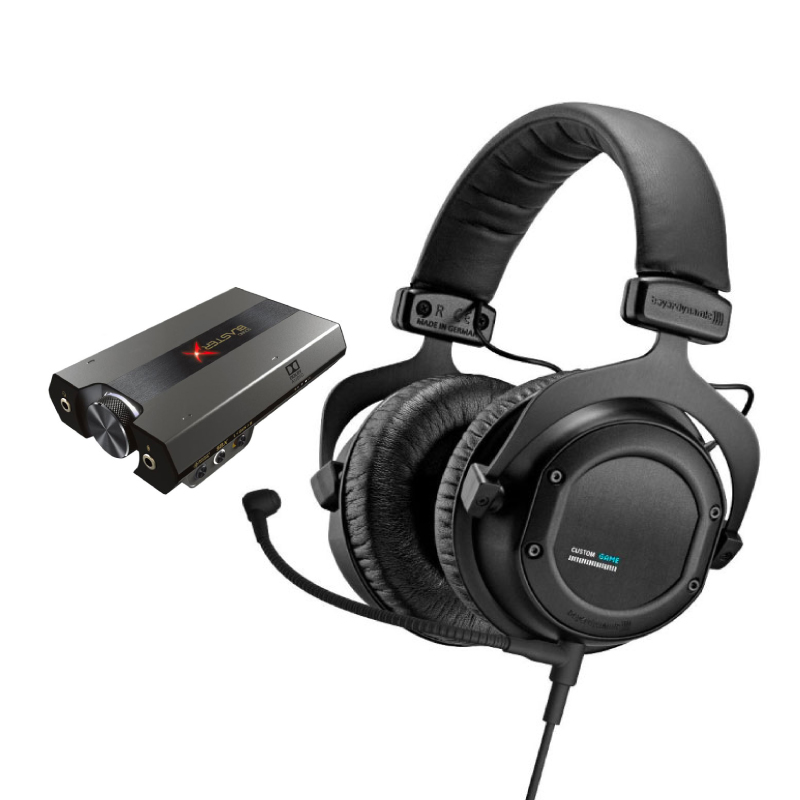 ชุดหูฟังเล่นเกม Beyerdynamic Custom + Creative G6 ชุดหูฟังเล่นเกม Beyerdynamic Custom + Creative G6