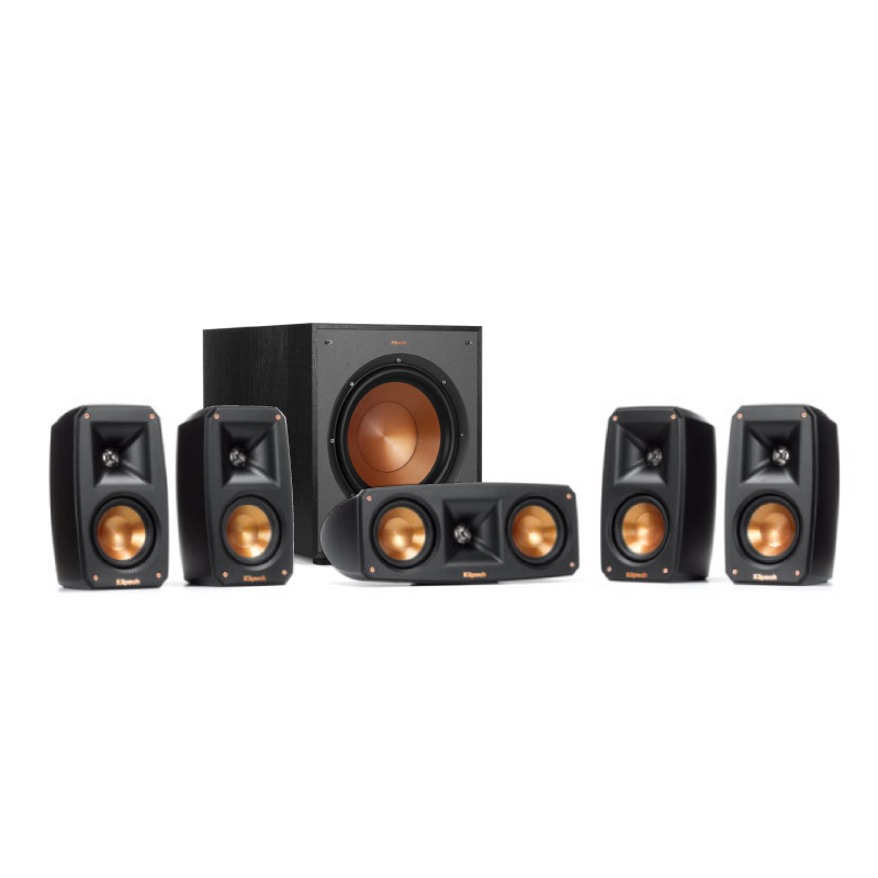 ชุดลำโพง Klipsch Reference Theater Pack 5.0 + R-100SW ชุดลำโพง Klipsch Reference Theater Pack 5.0 + R-100SW