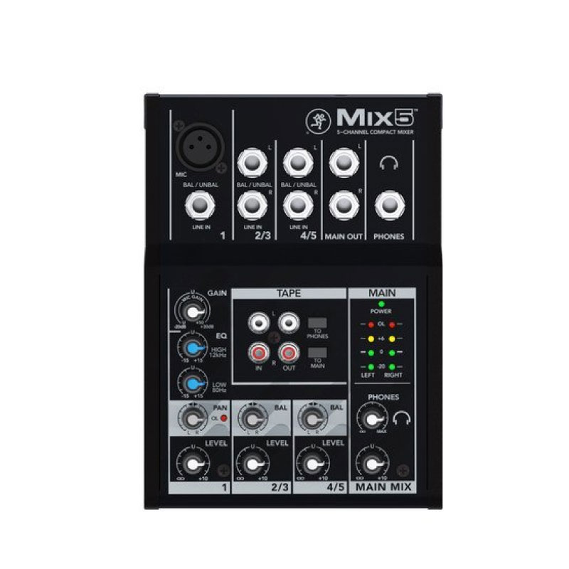 Mackie Mix5 Mixer Mackie Mix5 Mixer